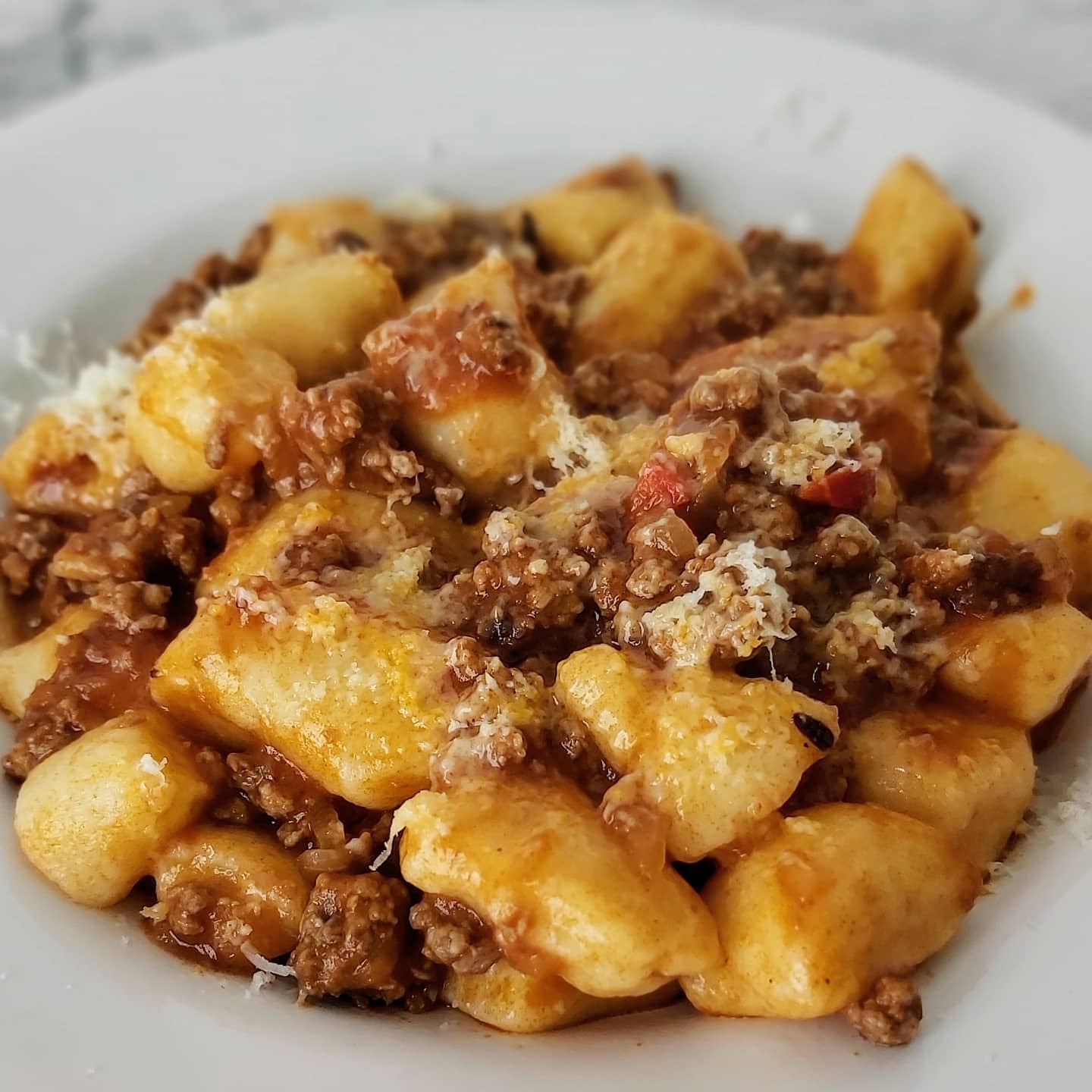 Ñoquis de papa con salsa bolognesa - Ohmargott | Cocina en casa. Recetas de  cocina fáciles