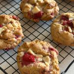 Cookies de frambuesa
